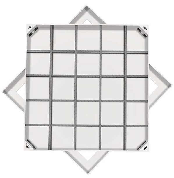 崖城镇不锈钢方井展示